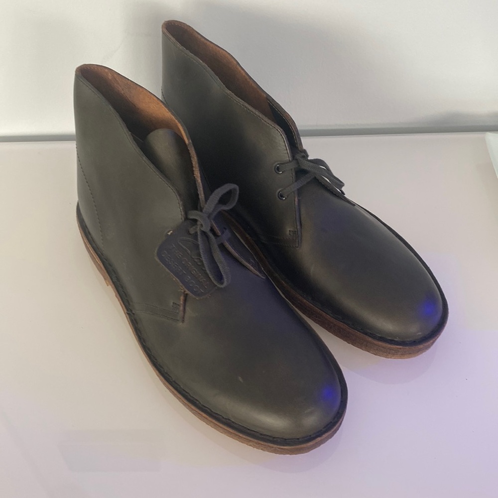 Men’s desert boots by Clark’s